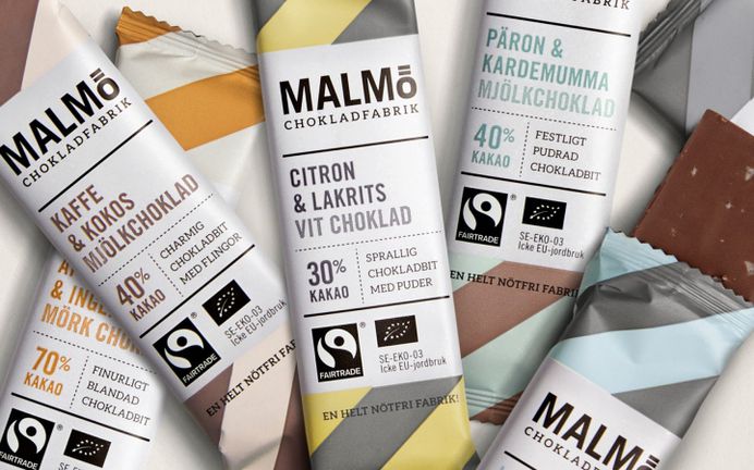 Malmö Chokladfabrik Bars & Cones packaging by Pond Design » Retail Design Blog