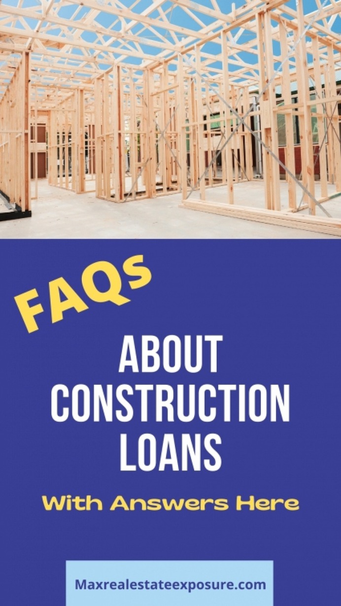 Frequently Asked Questions About Construction Loans Infographic