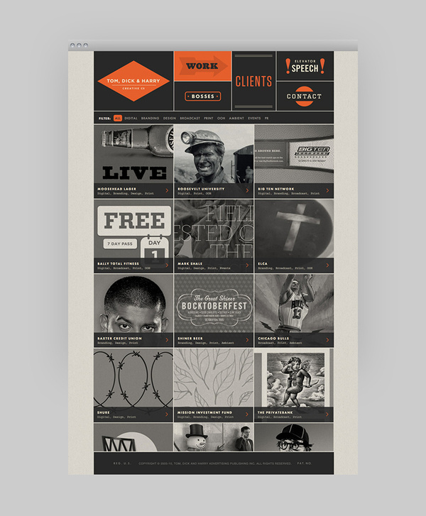 SerialThriller™ #website #type #design