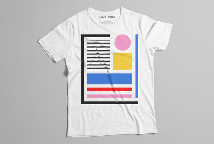 Hey Sans Form #shirt