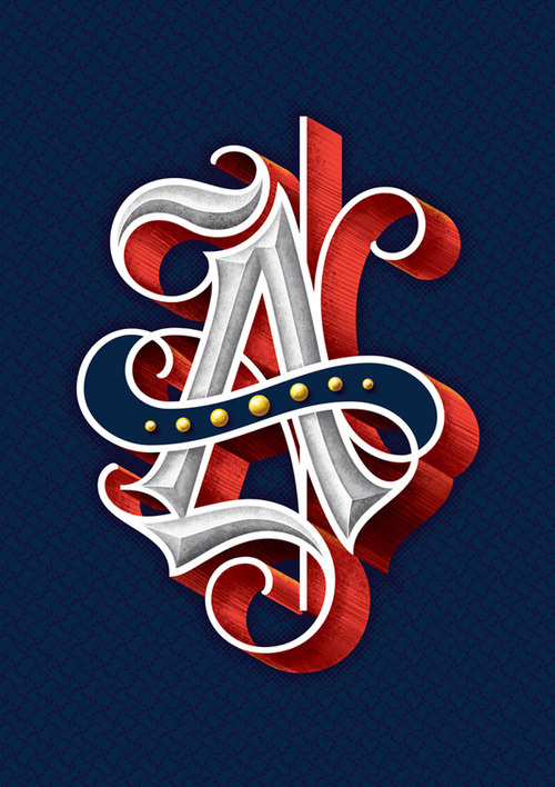 A #letters #typography