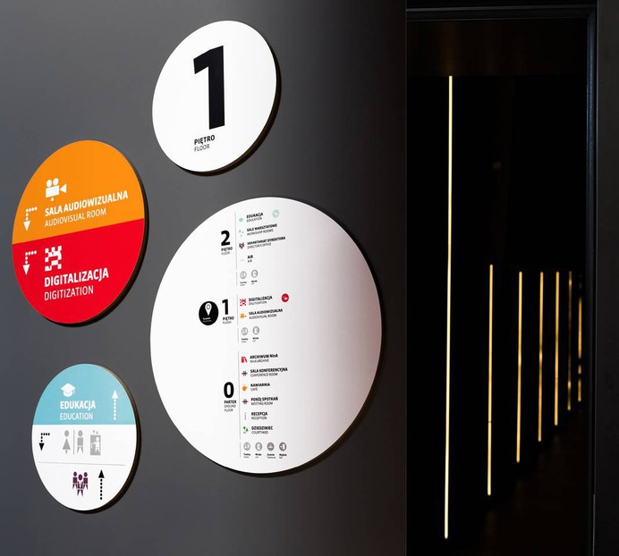 Wayfinding | Signage | Sign | Design | 国家视听研究所寻路导视