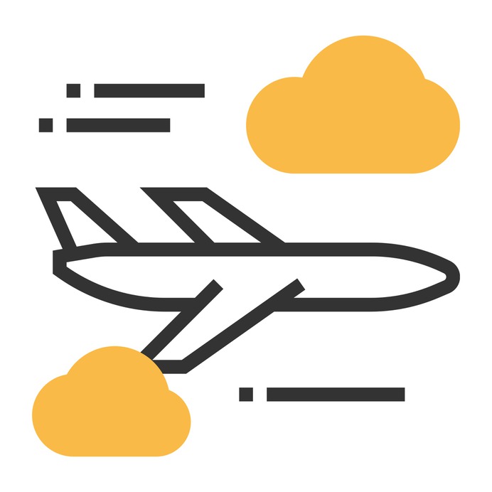 See more icon inspiration related to plane, travel, flight, airport, transport, airplane, aeroplane and transportation on Flaticon.
