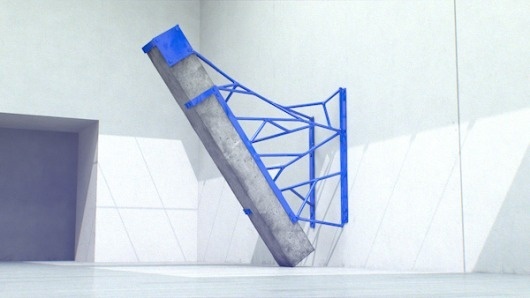 Measure on the Behance Network #concrete #art #installation