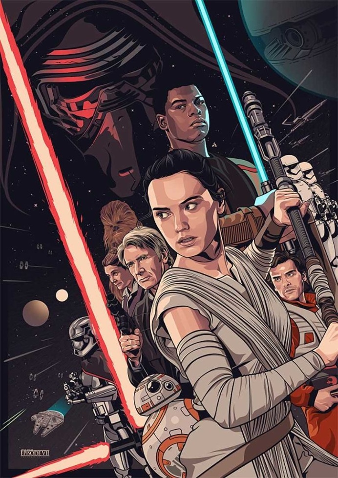 Pop Culture Digital Illustrations by Amien Juugo