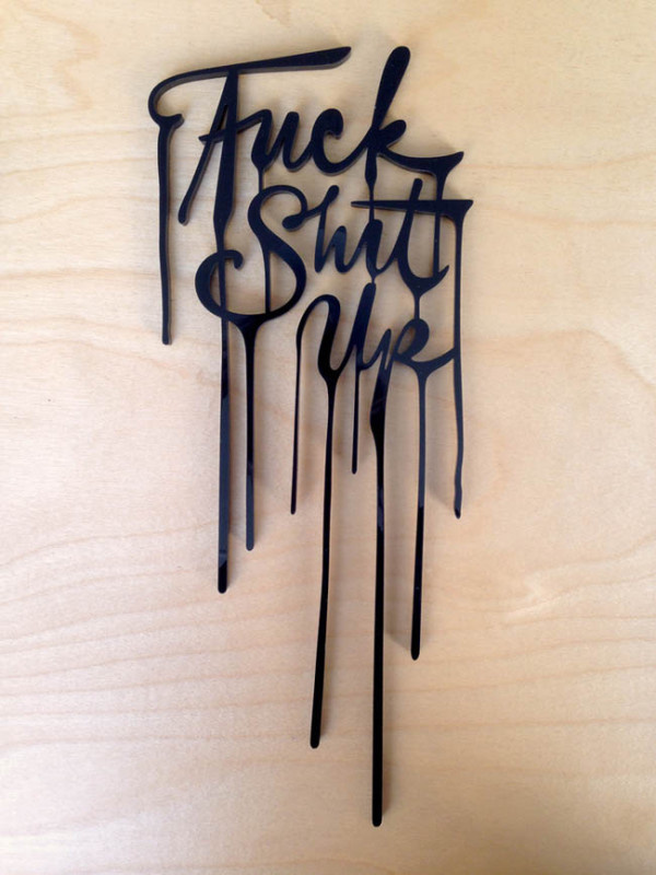 Fuck shit up by Jessica Hische