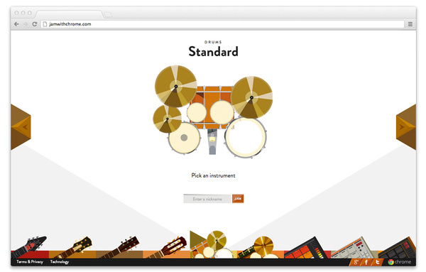 FWA winner | JAM with Chrome #music #illustration #web