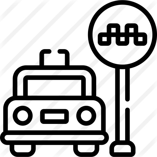 See more icon inspiration related to cab, transportation, taxi, automobile, car, vehicle and transport on Flaticon.