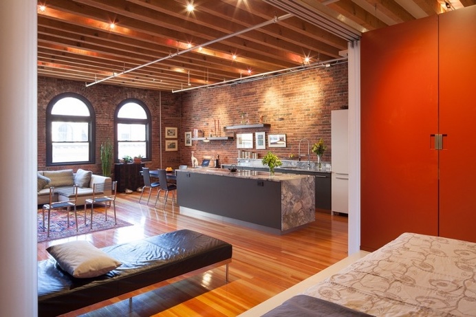 Leather District Loft by Luz Architects Studio