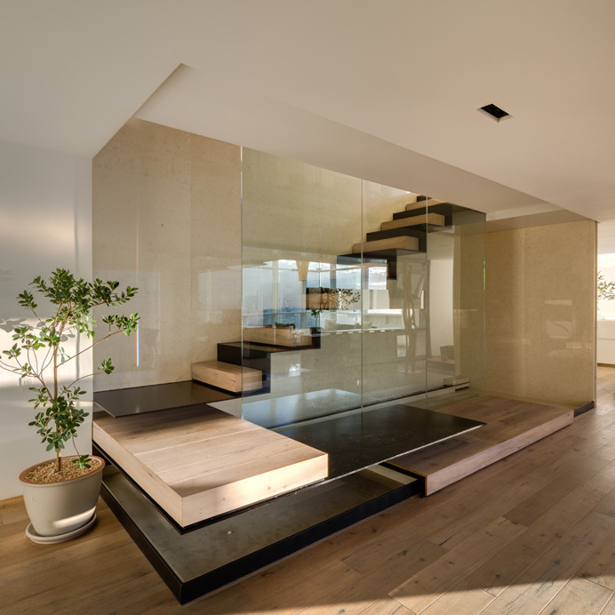 Archetonic Design The Interior Of An Apartment That Overlooks Mexico City