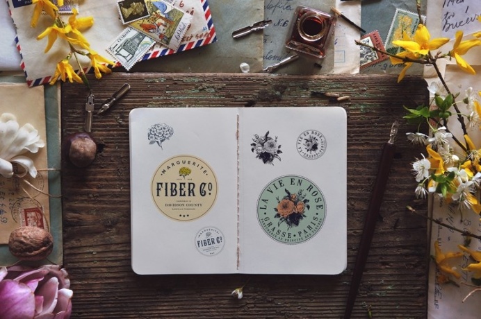 Vintage Logo Templates #logo #logos #identity #templates #mockup #notebook #moleskine #vintagetype #vintage #vintagelogo #retro #retrologo
