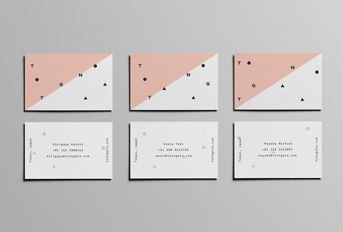 Tonogata by Jake Trahan #branding #brand design #stationary
