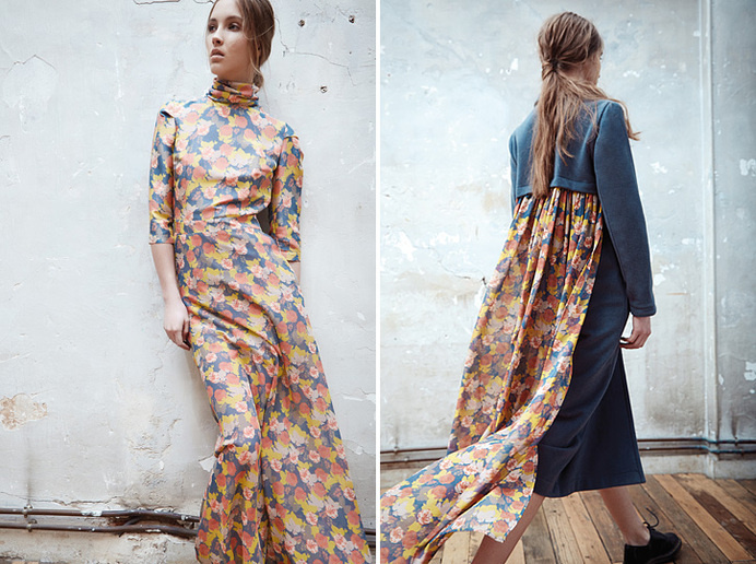 CHRISTINA ECONOMOU | EFFORTLESS AND ECLECTIC | Daily METAL #fashion #florals #prints