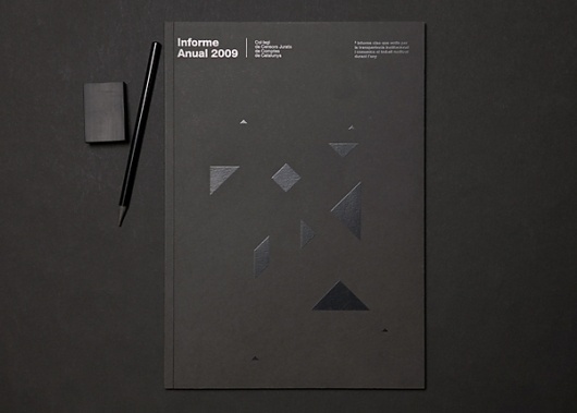 Annual Report on the Behance Network #cover #report #annual #typography