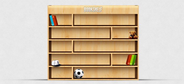 Bookshelf psd illustration Free Psd. See more inspiration related to Illustration, Psd, Bookshelf and Horizontal on Freepik.