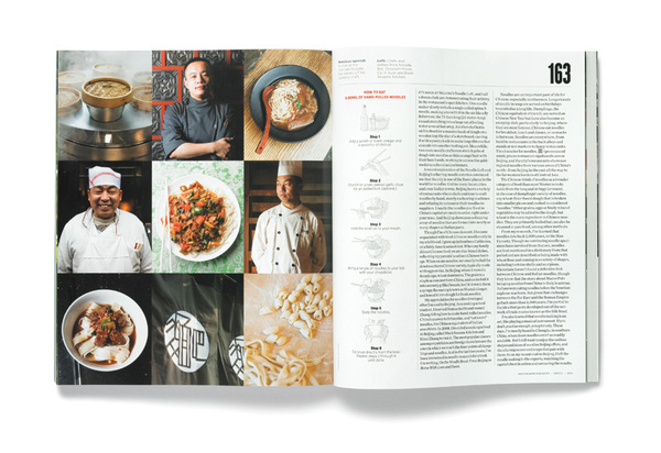 Spreads, layout, magazine