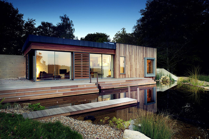 Sustainable Retreat Offering a Great Living Standard in the UK: New Forest House Read more: http://freshome.com/architecture/#ixzz38Hj9fdMY