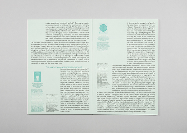 MAAD / philippe karrer #blocks #type #paper #editorial #magazine #green