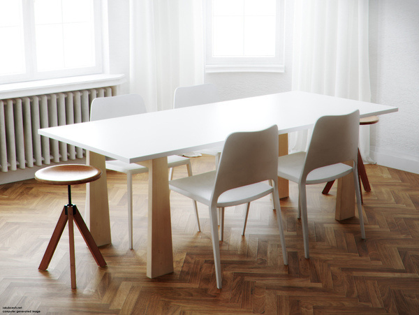 Contribution to Computer Generated Image by Jakub Cech #interior #cgi #architecture #minimal #3d