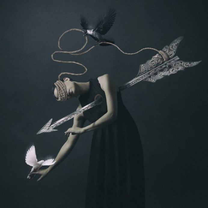 Surreal and Fine Art Self Portraits by Josephine Cardin