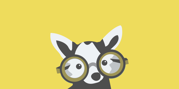 Big Companies Should Run Like a Puppy Startup #flat #vector #design #dogs #illustration #animals