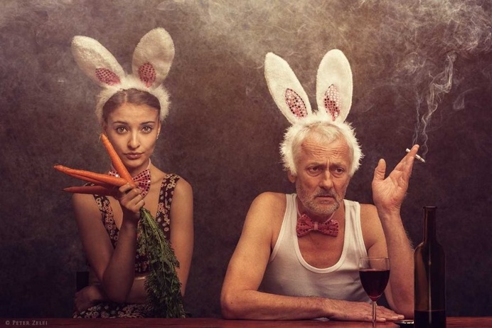 Surreal and Fine Art Portrait Photography by Peter Zelei