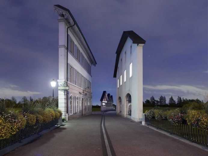 Facades: Surreal Scenes of Isolated Buildings by Zacharie Gaudrillot-Roy