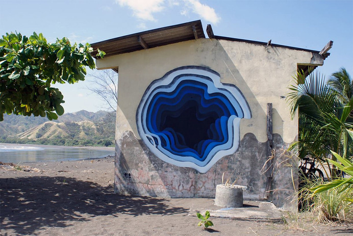 1010-3 #illusion #mural #portal #1010 #colour