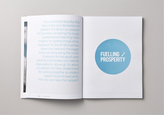 Best Awards - Saatchi & Saatchi Design Worldwide. / KPMG Fuelling Prosperity #print #layout #design #editorial