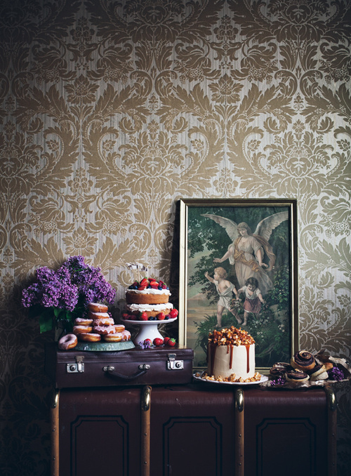 cake, dessert, styling, beauty
