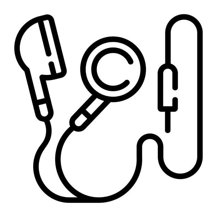 See more icon inspiration related to electronincs, music and multimedia, headphones, electronics, audio, earphones, sound and technology on Flaticon.