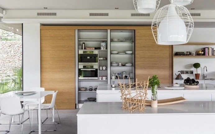 House in Blair Atholl by Nico van der Meulen #kitchen #interiors