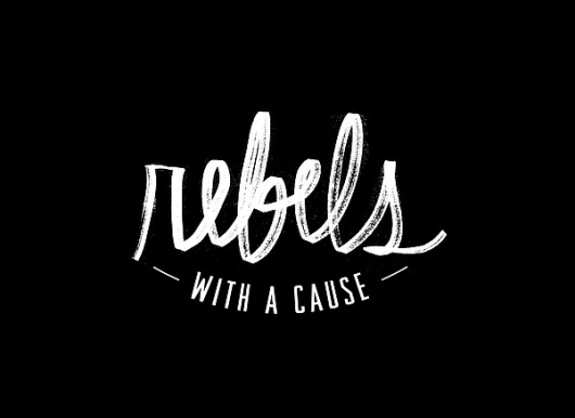 Levi's Rebel's with a cause on the Behance Network #calligraphy #levis #lettering #typography