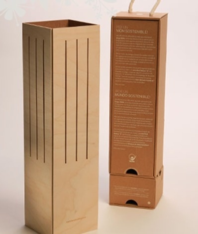 Separate wooden structure #packaging