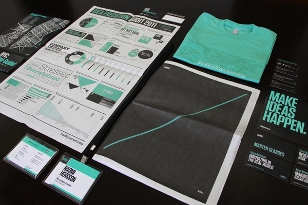 99% Conference Materials 2011 on the Behance Network #branding #design #graphic #brand #logo