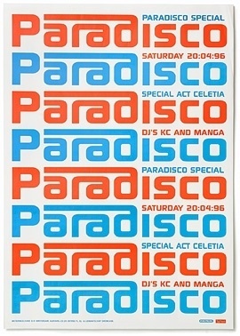 Paradiso / Posters 1 - Experimental Jetset #experimental #paradisco #1990s #poster #amsterdam #jetset