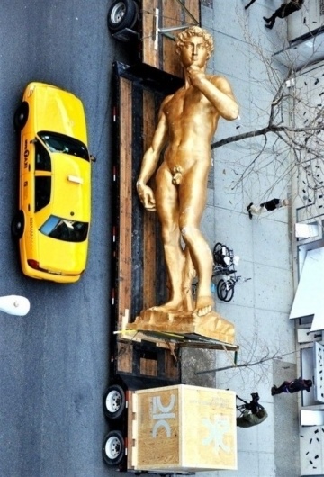 Every reform movement has a lunatic fringe #nyc #statue #gold