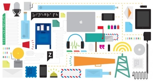 Contacto | Zinegraph #vectors #illustration