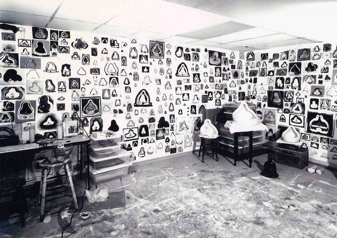 Mike Bidlo – "The Fountain Drawings" @ Paolo Curti & Co. Gallery [Italy, 2000]