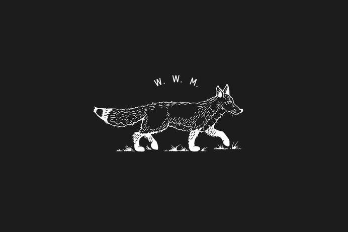 Logo for Nashville based Woodland Wine Merchant by Perky Bros #branding #identity #logo