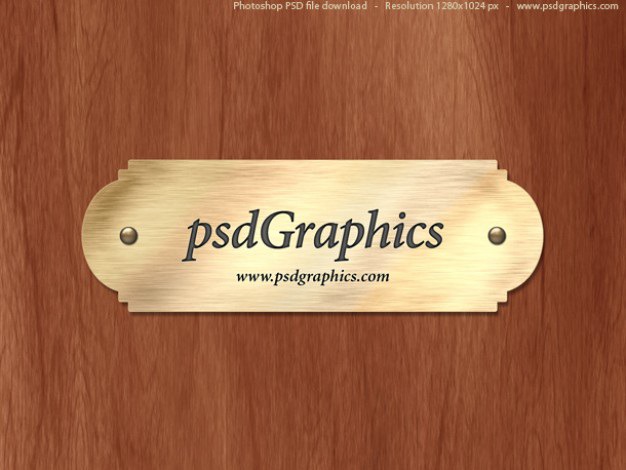 Gold nameplate psd template Free Psd. See more inspiration related to Gold, Template, Backgrounds, Gold background, Psd, Blank, Horizontal and Nameplate on Freepik.