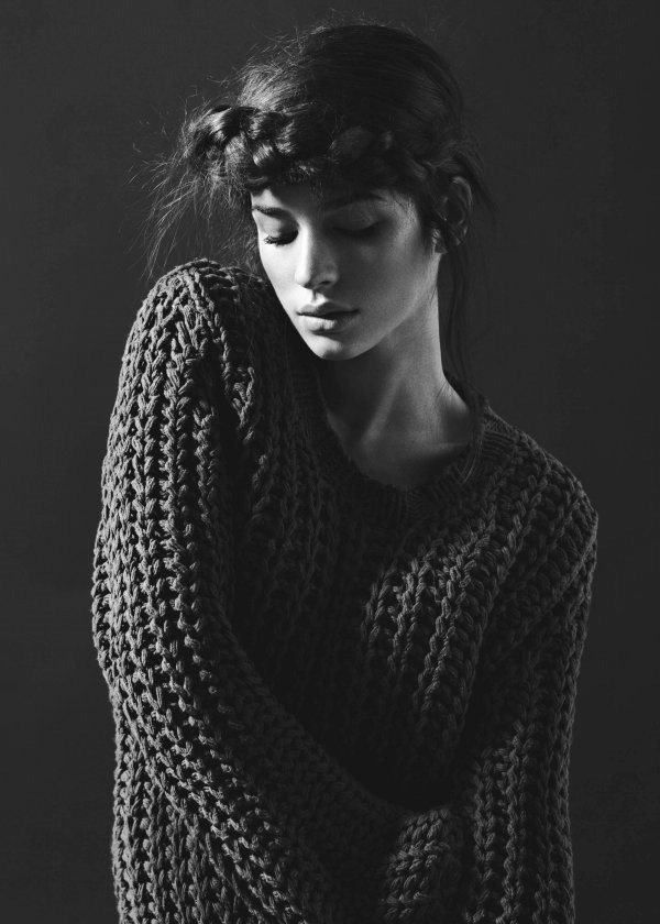 Source: eli-beth #hair #sweater #photo