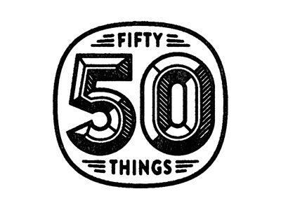 Dribbble - 50 Things. by Tim Boelaars #logo