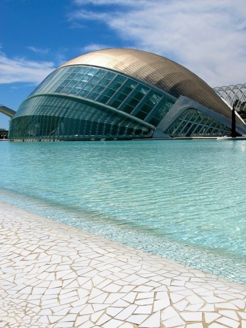 CJWHO ™ (The City of Arts and Sciences, Valencia, Spain by...) #spain #sciences #valencia #city #design #of #the #pool #arts #photography #architecture #and #science