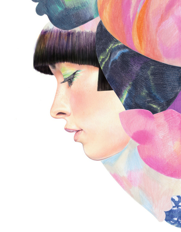 Photorealism in Fashion by Minni Havas #inspiration #illustration #art #fashion