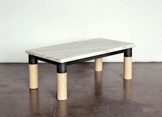 Assembly_UnionTable #wood #furniture #table #marble