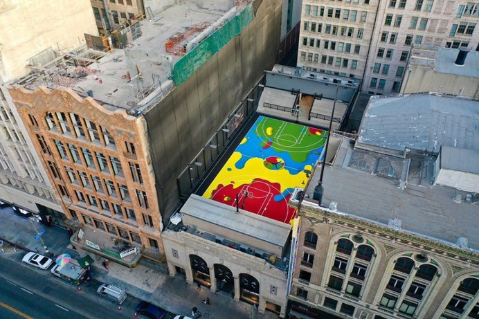 Il murales di Blue the Great per Jordan | Collater.al