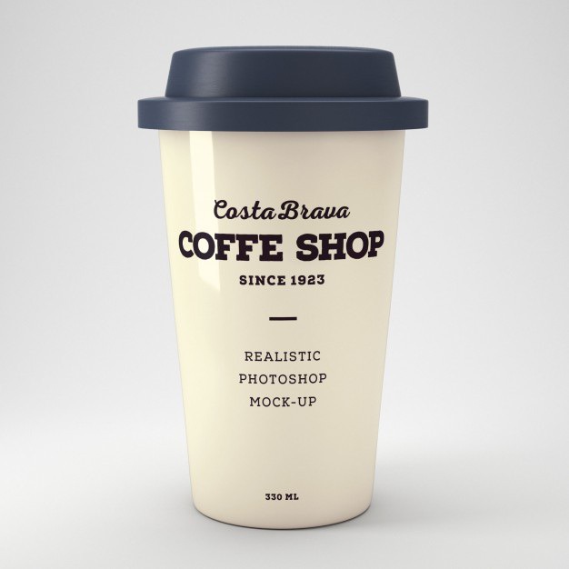 Realistic coffee cup mockup Free Psd. See more inspiration related to Mockup, Food, Coffee, Template, Paper, Packaging, Tea, 3d, Cafe, White, Drink, Cup, Mug, Up, Cardboard, Beverage, Blank, Empty, Mock, Lid, Away and Disposable on Freepik.