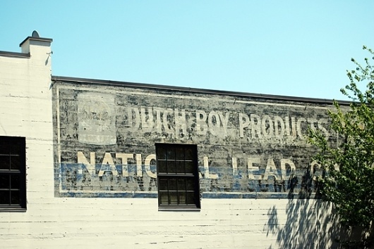 Fading Ad Blog #mural #painting
