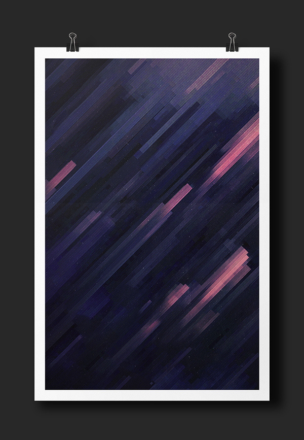 G L I T C H E D II on Behance #abstract #design #graphic